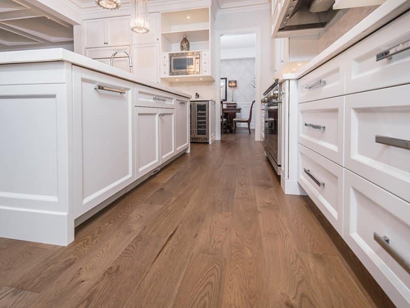 Superior Hardwood White Oak Natural Wire Brushed